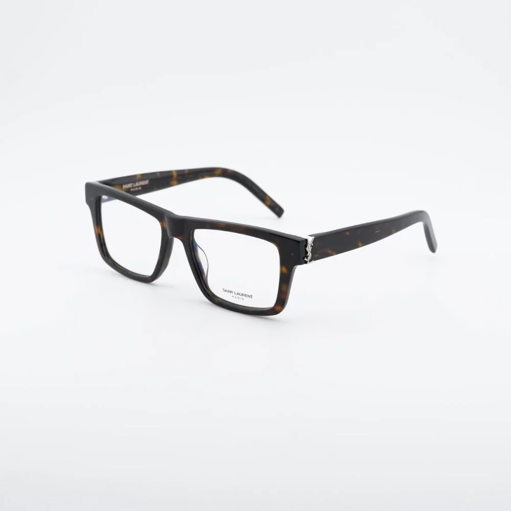 Saint Laurent SL M10_B 002 Square Eyeglasses Dark Havana 52mm Frame